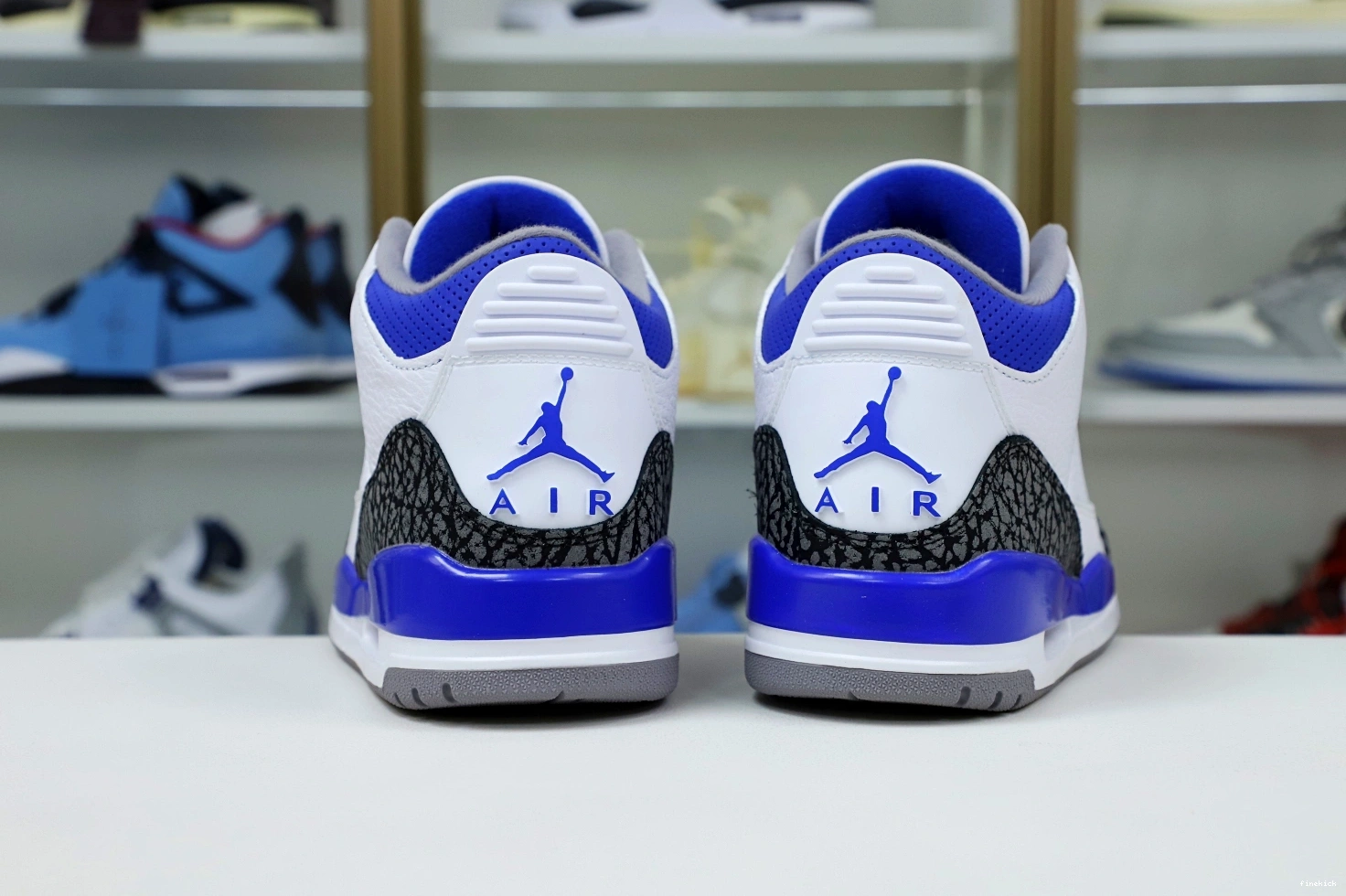 (CT8532-145) 3 BLUE' RETRO AIR 'RACER JORDAN 0906